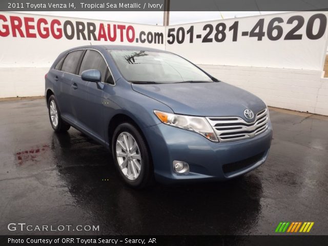 2011 Toyota Venza I4 in Tropical Sea Metallic
