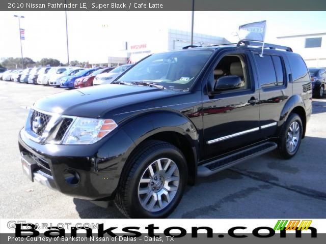 2010 Nissan Pathfinder LE in Super Black