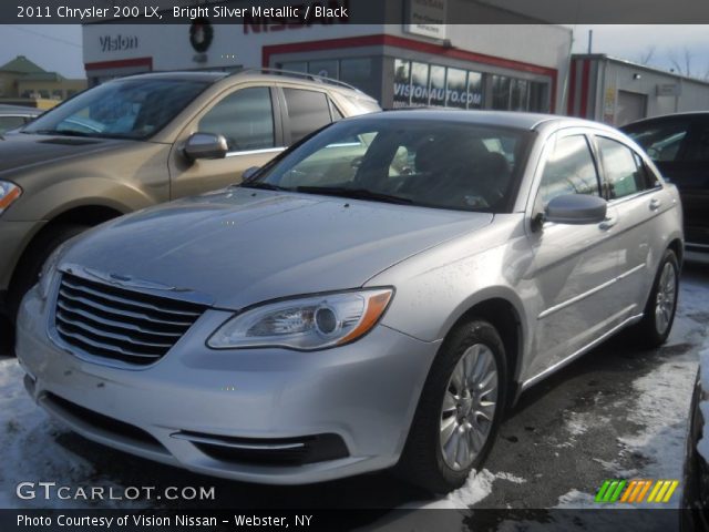 2011 Chrysler 200 LX in Bright Silver Metallic