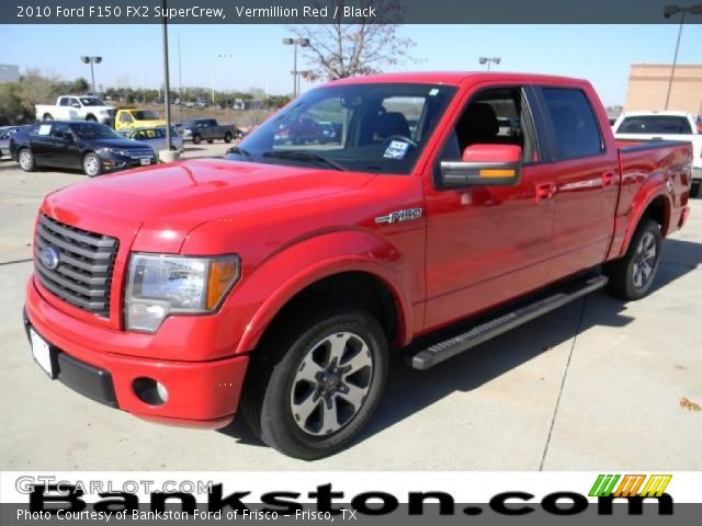 2010 Ford F150 FX2 SuperCrew in Vermillion Red