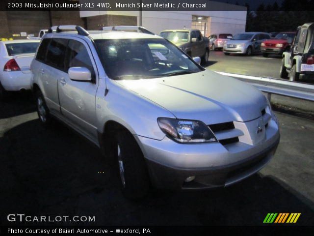2003 Mitsubishi Outlander XLS 4WD in Munich Silver Metallic