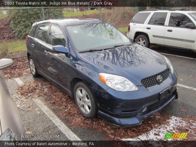 2003 Toyota Matrix XR in Indigo Ink Blue Metallic