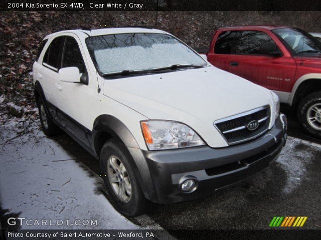 2004 Kia Sorento EX 4WD in Clear White