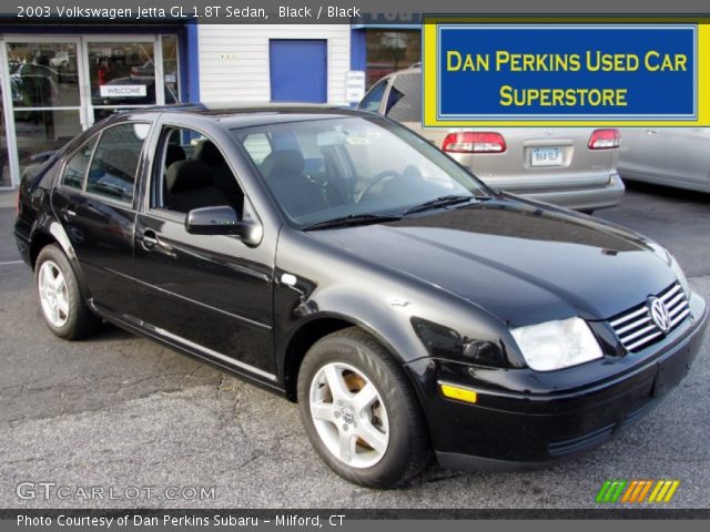 2003 Volkswagen Jetta GL 1.8T Sedan in Black
