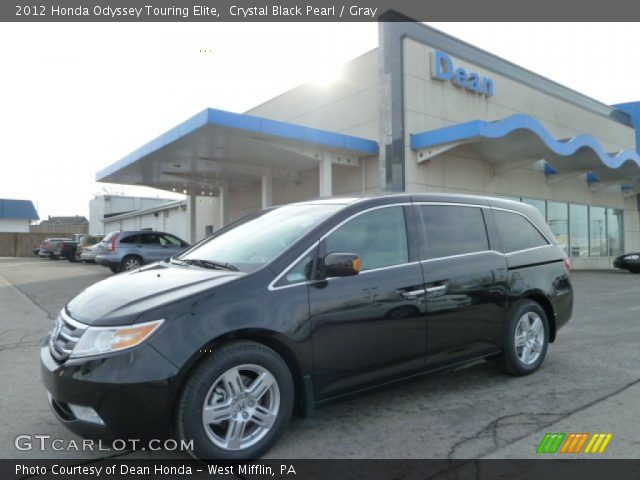 2012 Honda Odyssey Touring Elite in Crystal Black Pearl