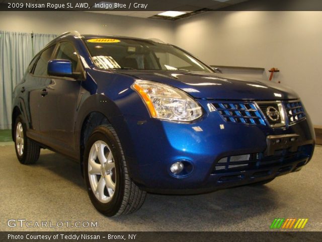 2009 Nissan Rogue SL AWD in Indigo Blue