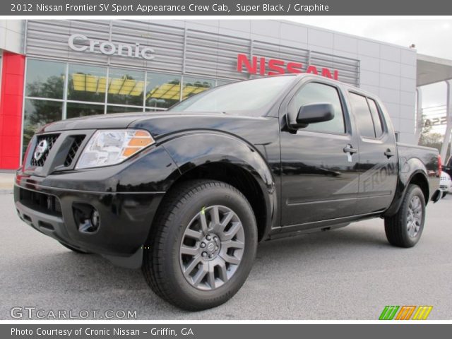 2012 Nissan Frontier SV Sport Appearance Crew Cab in Super Black