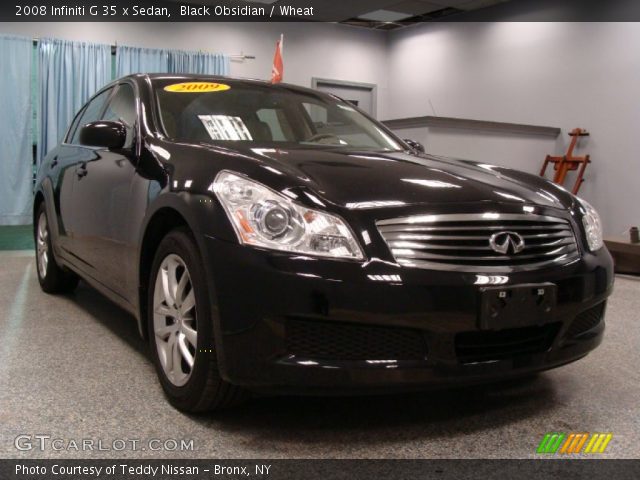 2008 Infiniti G 35 x Sedan in Black Obsidian