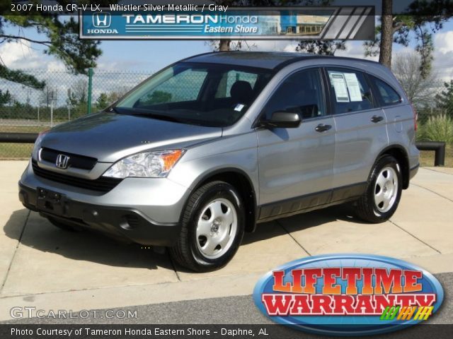 2007 Honda CR-V LX in Whistler Silver Metallic