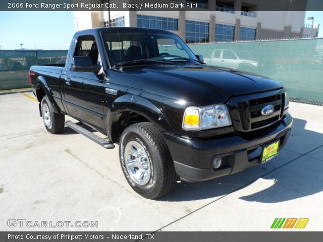 2006 Ford Ranger Sport Regular Cab in Black