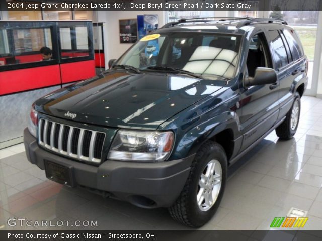 2004 Jeep Grand Cherokee Laredo 4x4 in Deep Beryl Green Pearl