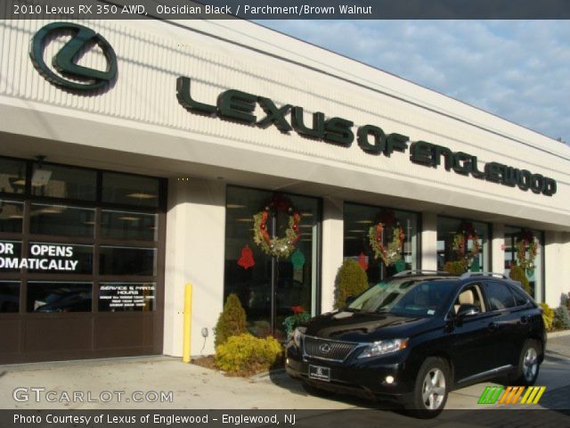 2010 Lexus RX 350 AWD in Obsidian Black