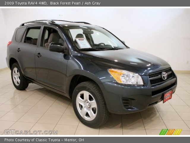 2009 Toyota RAV4 4WD in Black Forest Pearl