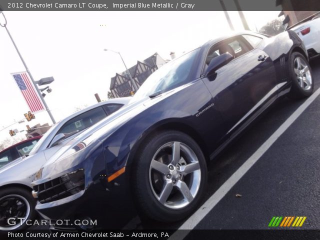 2012 Chevrolet Camaro LT Coupe in Imperial Blue Metallic