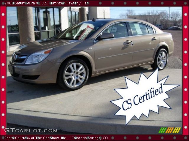 2008 Saturn Aura XE 3.5 in Bronzed Pewter