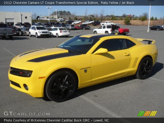 2012 Chevrolet Camaro LT Coupe Transformers Special Edition in Rally Yellow