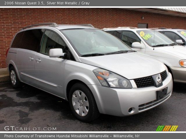 2006 Nissan Quest 3.5 in Silver Mist Metallic
