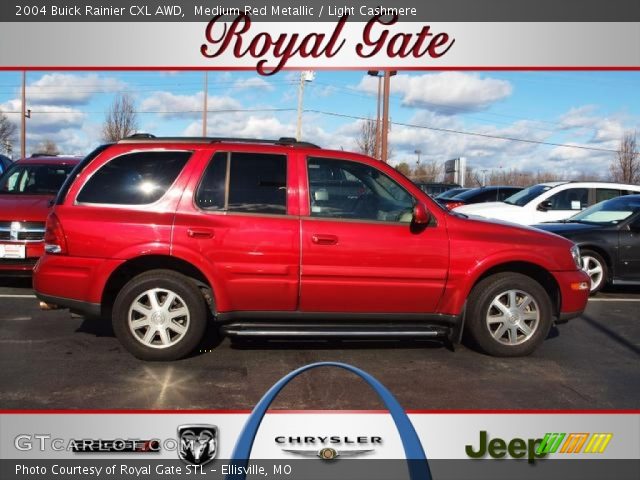2004 Buick Rainier CXL AWD in Medium Red Metallic