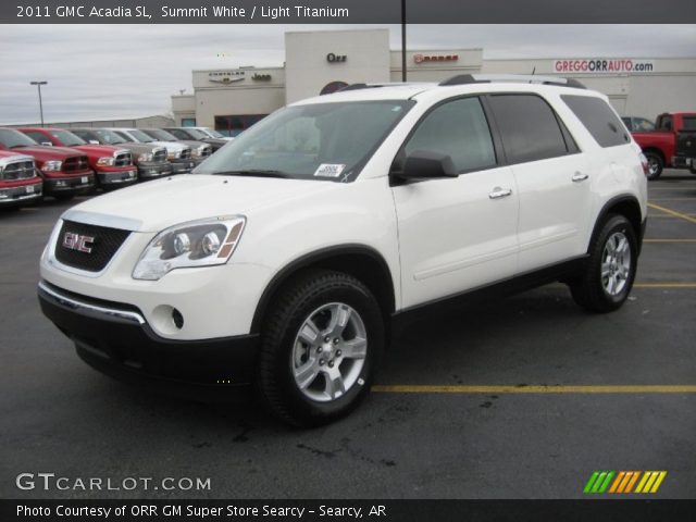 2011 GMC Acadia SL in Summit White