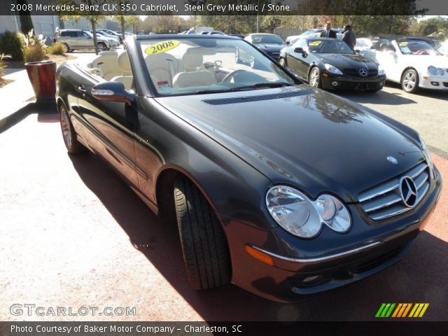 2008 Mercedes-Benz CLK 350 Cabriolet in Steel Grey Metallic