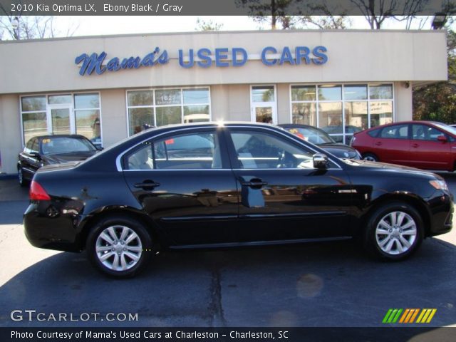 2010 Kia Optima LX in Ebony Black