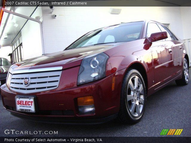 2007 Cadillac CTS Sedan in Infrared