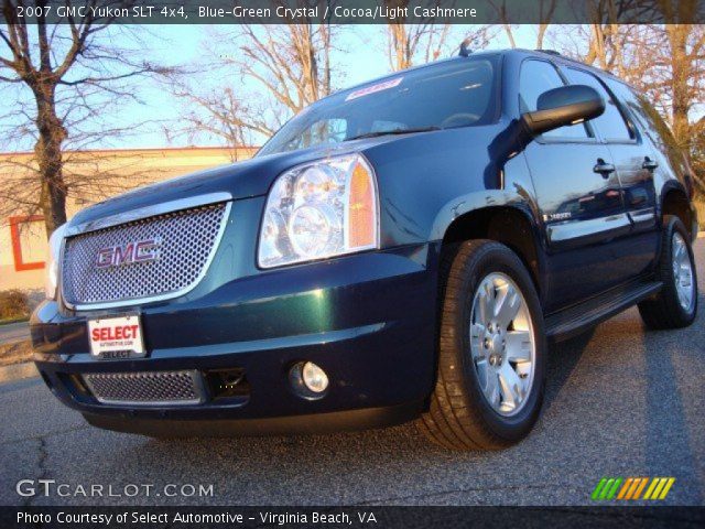 2007 GMC Yukon SLT 4x4 in Blue-Green Crystal