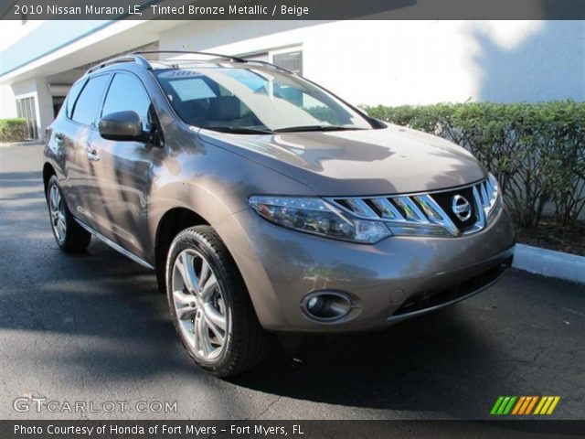 2010 Nissan Murano LE in Tinted Bronze Metallic