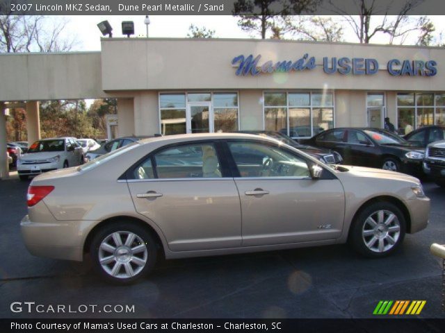 2007 Lincoln MKZ Sedan in Dune Pearl Metallic