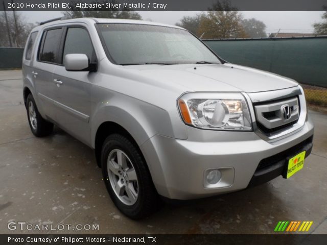 2010 Honda Pilot EX in Alabaster Silver Metallic