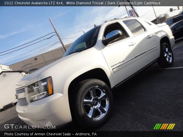 2012 Chevrolet Avalanche LTZ 4x4 in White Diamond Tricoat