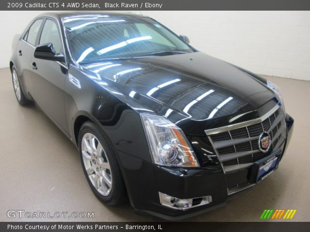 2009 Cadillac CTS 4 AWD Sedan in Black Raven