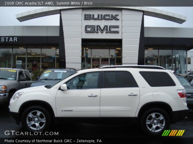2008 GMC Acadia SLT AWD in Summit White