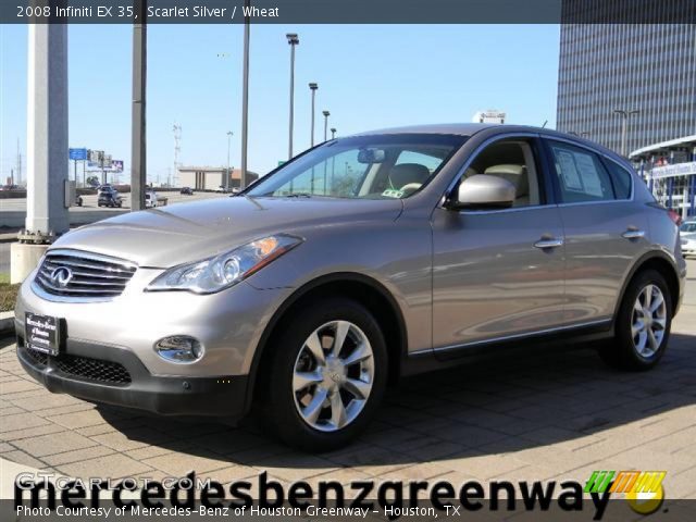 2008 Infiniti EX 35 in Scarlet Silver