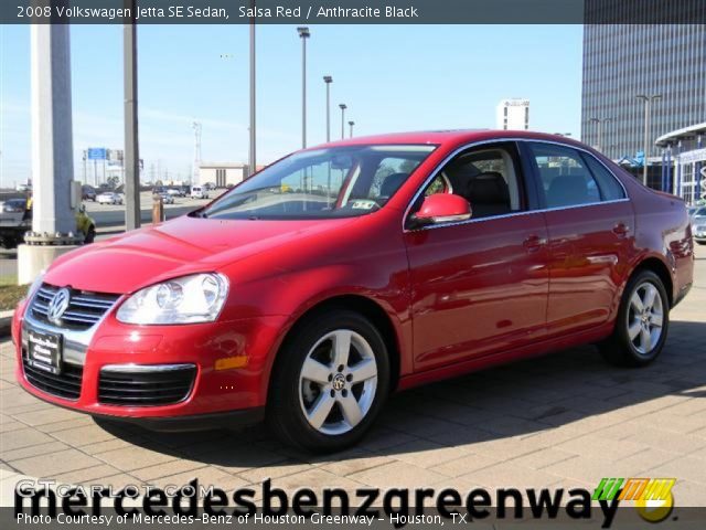 2008 Volkswagen Jetta SE Sedan in Salsa Red