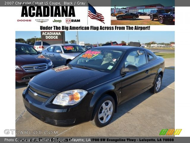 2007 Chevrolet Cobalt LS Coupe in Black