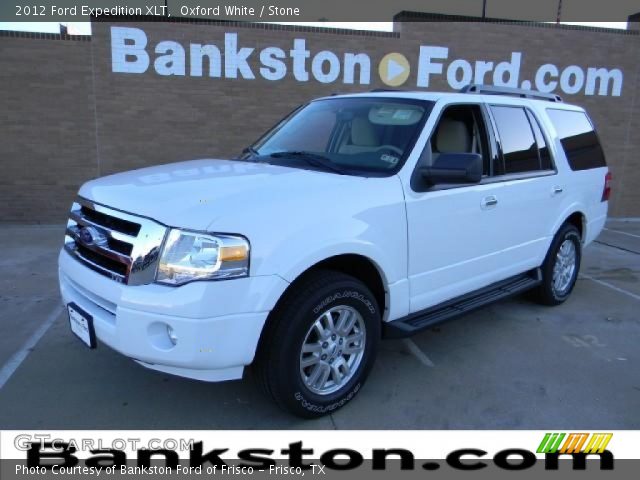 2012 Ford Expedition XLT in Oxford White