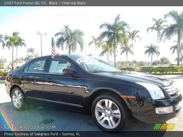 2007 Ford Fusion SEL V6 in Black