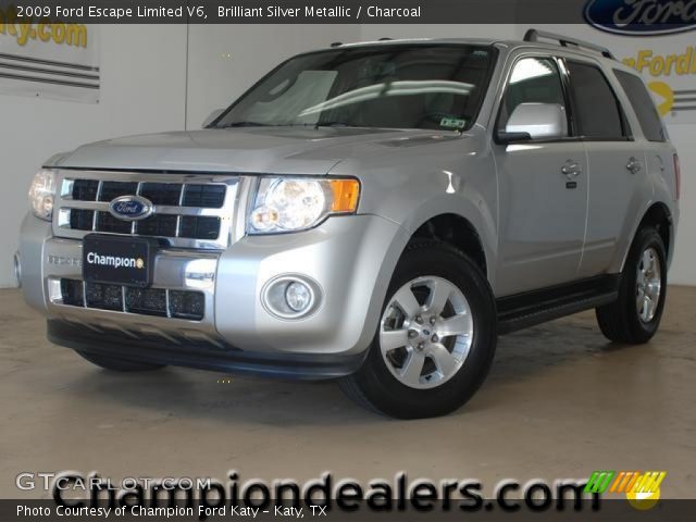 2009 Ford Escape Limited V6 in Brilliant Silver Metallic