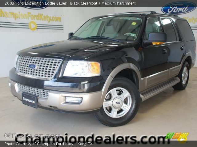 2003 Ford Expedition Eddie Bauer in Black Clearcoat
