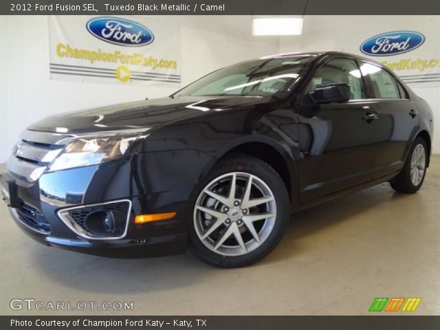 2012 Ford Fusion SEL in Tuxedo Black Metallic