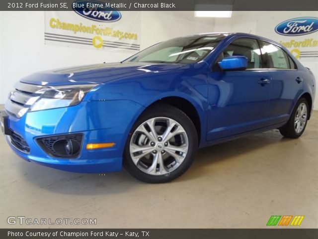 2012 Ford Fusion SE in Blue Flame Metallic