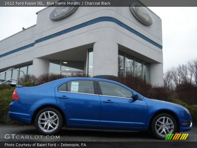 2012 Ford Fusion SEL in Blue Flame Metallic