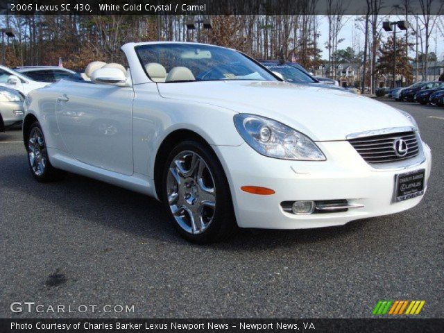 2006 Lexus SC 430 in White Gold Crystal