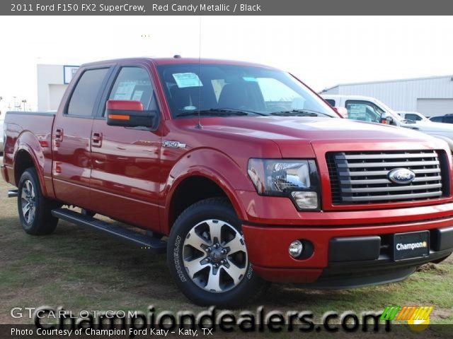 2011 Ford F150 FX2 SuperCrew in Red Candy Metallic