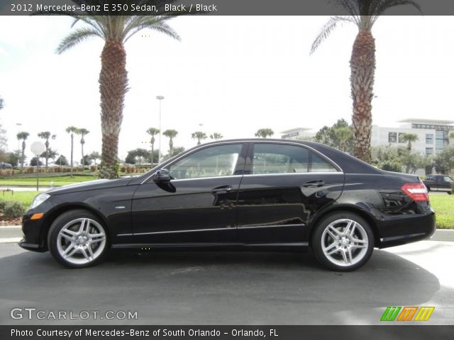 2012 Mercedes-Benz E 350 Sedan in Black