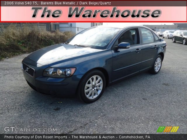 2006 Volvo S40 T5 in Barents Blue Metallic