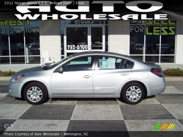 2012 Nissan Altima 2.5 S in Brilliant Silver