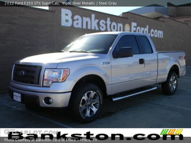 2012 Ford F150 STX SuperCab in Ingot Silver Metallic