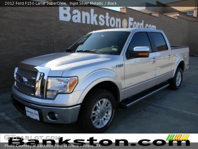 2012 Ford F150 Lariat SuperCrew in Ingot Silver Metallic